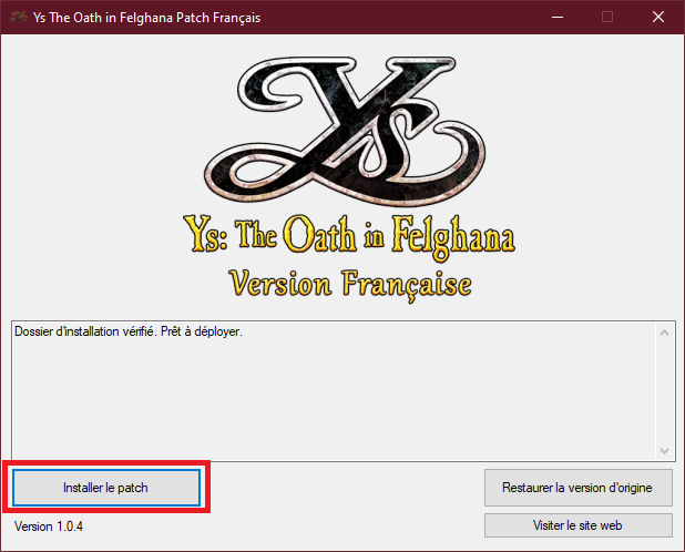 Recupération du chemin du jeux