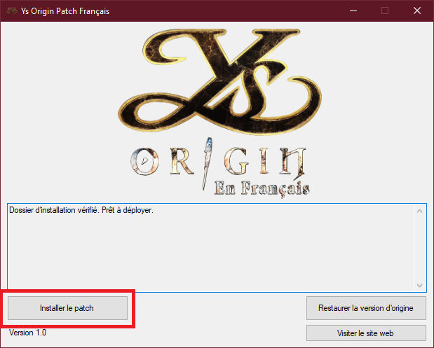 Recupération du chemin du jeux